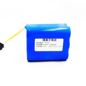 China 2600mAh 24V 62.4Wh Custom Lithium Ion Battery Packs on sale