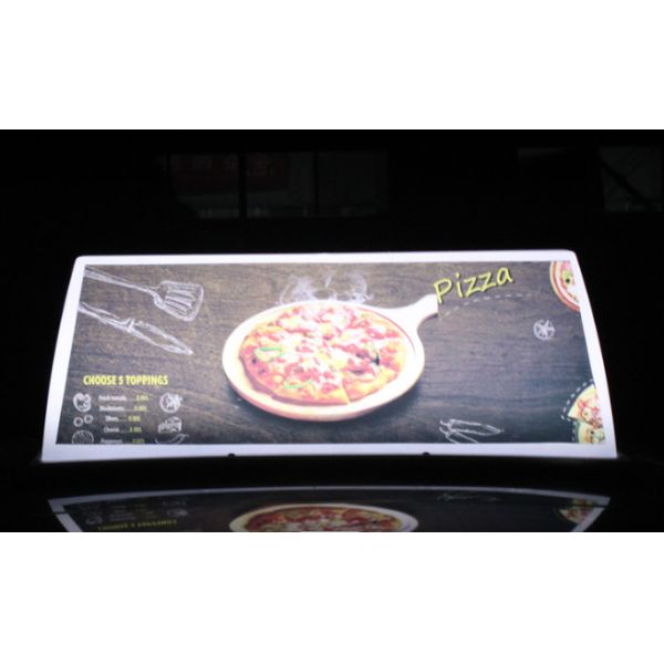 4000cd Magnetic Taxi Light Box Rectangle 28cm Taxi Top Light