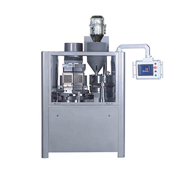 Quality Reliable Mini Type Pill Filler Machine , Capsule Filling Device Touch Screen for sale
