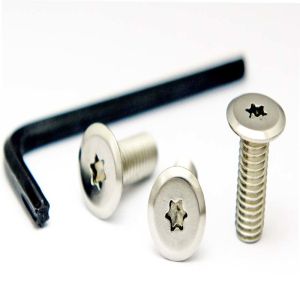 Extra Low Torx Stainless Steel Flat Head Screws M3.5 M3 Electrical Screws JIS