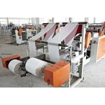 Double Lines Garbage Bag On Roll Making Machine With Corless Rewinder