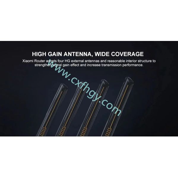 Cxfhgy WIFI Router 4C 64 RAM 300Mbps 2.4G 802.11 b/g/n 4 Antennas Band Wireless Routers WiFi Repeater Mihome APP Control