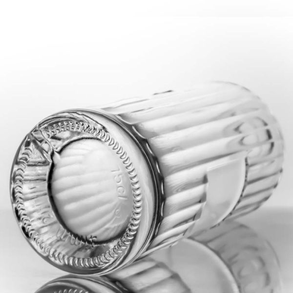 Decal Surface Custom Round and Curve Shape Glass Liquor Bottle for Vodka Whisky Spirit