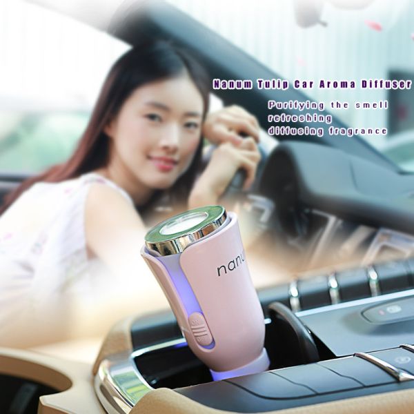 Multicolor Travel Hammer Design Tulip Shape Car Aroma Diffuser