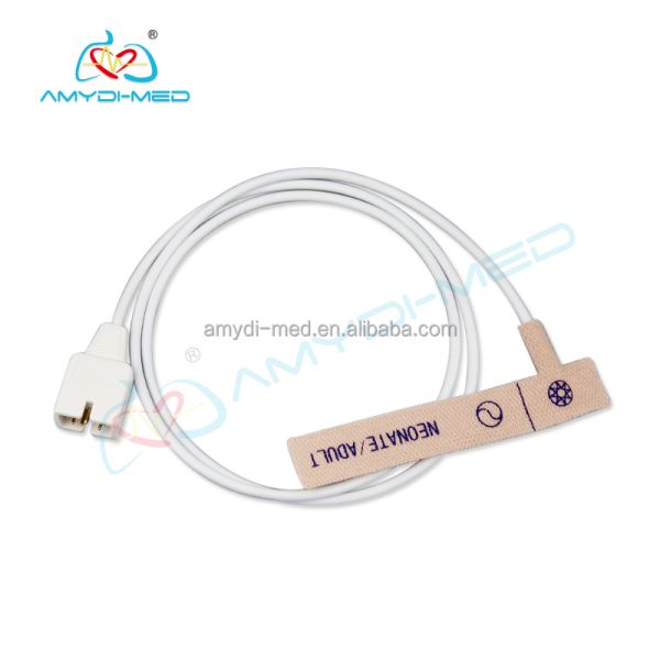 TPU Tube Materials Disposable Spo2 Sensor Datex Ohmeda TS-AF-25 TS-AF-10 Disposable Oximeter Sensor