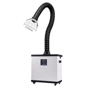 KNOKOO FES200 Industrial Lab Fume Extractor 210W Laboratory Fume Collector Machine