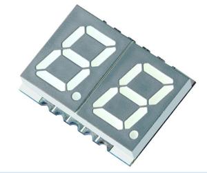 Wholesale Double Digit 7-Segment LED Display, CA Red 36 mcd RH DP 10mm from china suppliers