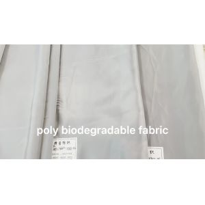 Buy cheap 2022 New Arrival biodegradable polyester fabric 300T taffeta fabric from wholesalers