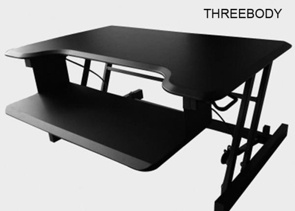 Quality Ergonomic Techniques Modern Computer Desk 800 * 520mm In Black / White for sale