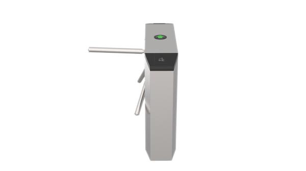 Quality Face Recognition Biometric Tripod Turnstile Gate Semi Automatic 96cm height for sale