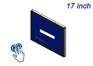 17-Inch Touch Embedded Display for Manufacturing Control Systems, Laboratory Instruments, Public Terminals, and HMI Panels