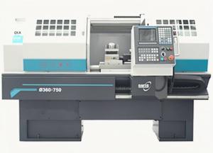 Flat Bed CNC Turning Lathe Machine Universal CKA6150i Single Spindle