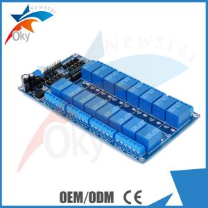 Wholesale 16 Channel Relay Module For Arduino 12v LM2576 Relay Plate With Optocoupler from china suppliers