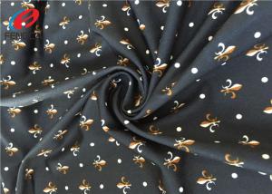 China Plain Spandex Polyester 4 Way Stretch Fabric , Printed Lycra Fabric For Swimming Trunks on sale