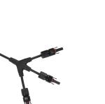 3 To 1 MC4 Connector Multi Branch Quick Assembling for Power Station