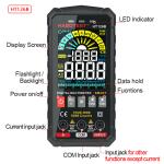 HT126B Portable Oscilloscope Multimeter With TRUE RMS LCD Display