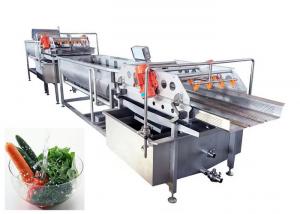 Wholesale Customized Stainless Steel Vegetable Fruit Washing Machine For Industry from china suppliers