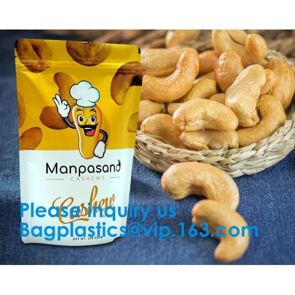 3kg/5kg Stand Up Flat Bottom/Box Bottom Zipper Whey Protein Powder Pouch Bag For Packaging Nutrition Powder