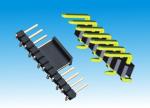 2.54mm Pin Header Dual Row Stright Type Gold Plated LCP Pcb Connector