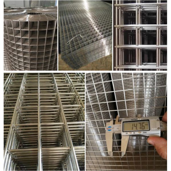 2.54cm 304 316 Stainless Steel Welded Wire Mesh Panels For Rabbit Cage