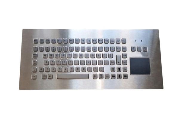 Quality English Industrial Computer Keyboard , Laser Logo USB Keyboard With Touchpad for sale