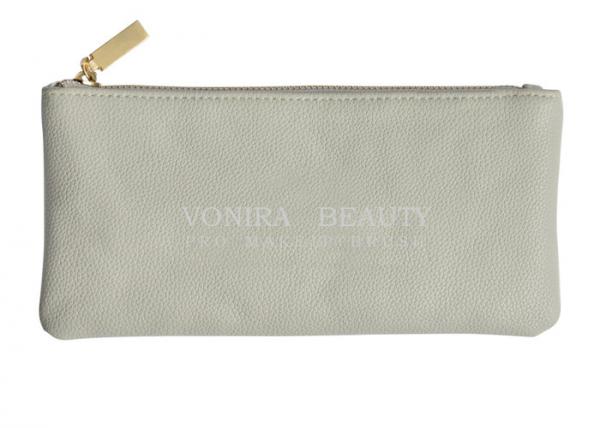 Quality Women Fashion Leather Makeup Bag Zipper Clutch Coin Purse Handbag Wallet for sale