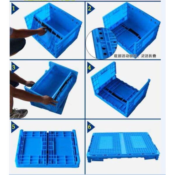 Cheap plastic vegetable stackable food crate Manufacturer