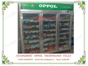 OP-1008 Digital Display Temperature Humidity Record Drugstore Display Freezer