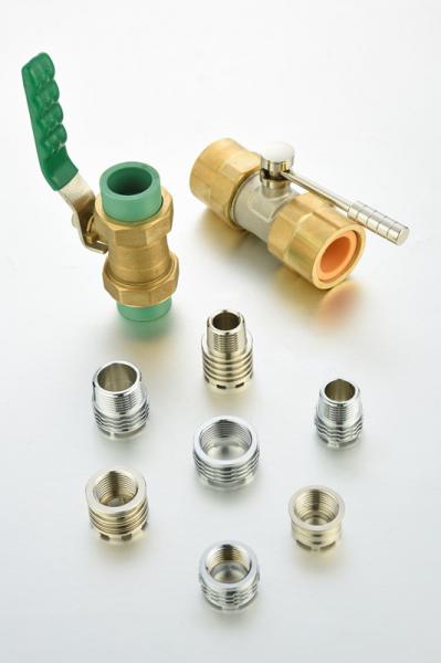Brass PPR insert fittings for PPR fitting PPR pipe fittings