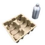 Compostable Moulded Pulp Tray Waterresistant Oilresistant Staticproof With Dry