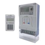 Residential Smart Split Keypad LORA-RF Three Phase Electric Meter Controlled