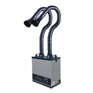 Double DTF Printing Fume Extraction Unit , Digital Printing Smoke Extractor Machine 200W