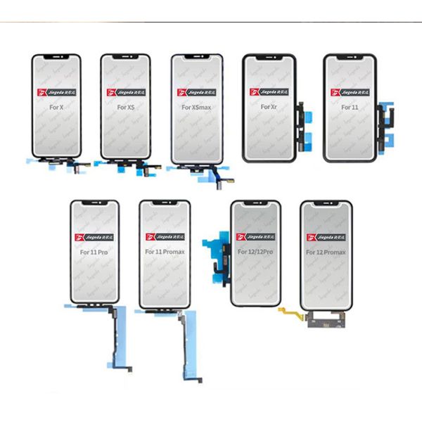 Bulk LCD Iphone X Digitizer Display Front Glass Replacement