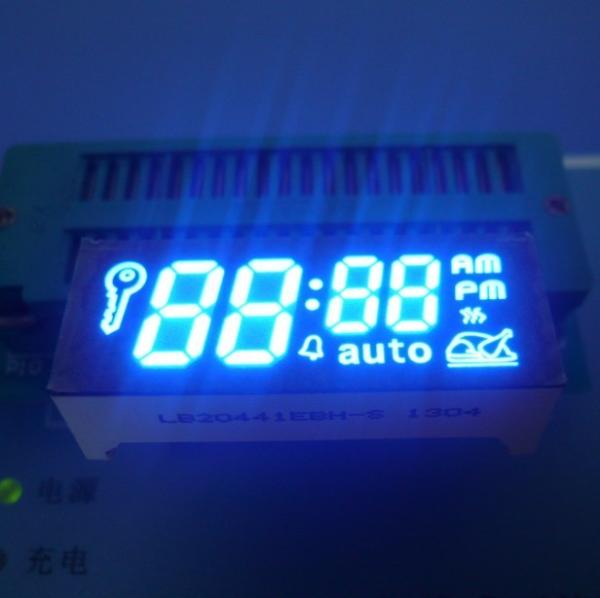 Blue Oven Timer Custom LED Display Seven Segment With Operating Temperature 120