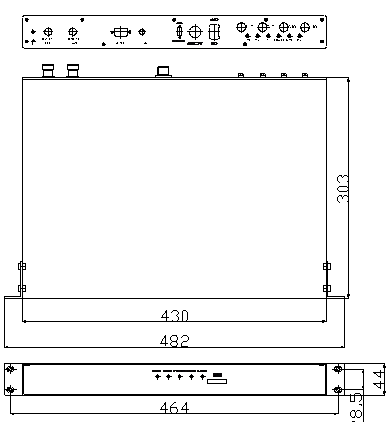 DCS1800-75M+WCDMA2100-60M-43dBm(MIMO) Dual Band Direct Coupling