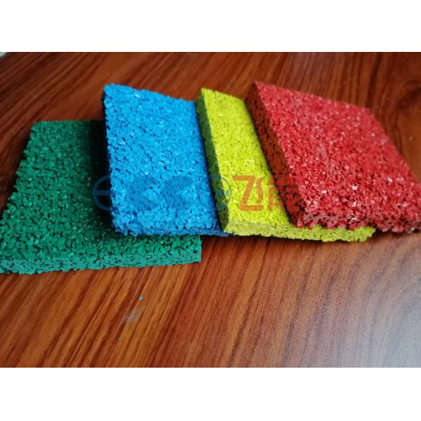 EPDM Granules Rubber Backyard Flooring Non Toxic DIY Outdoor Rubber Mulch