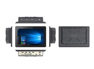 China Industrial Fanless Embedded Panel PC Pro With 2 Lan Ports Intel 3855U / 3865U on sale