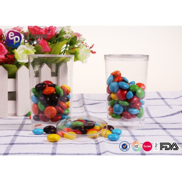 Disposable Transparent Plastic Cups With Lids