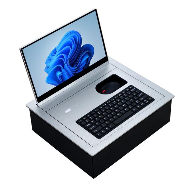 Quality Desktop Terminal Flip Flop Computer 240V Concealed Lift LCD Flip Flops for sale