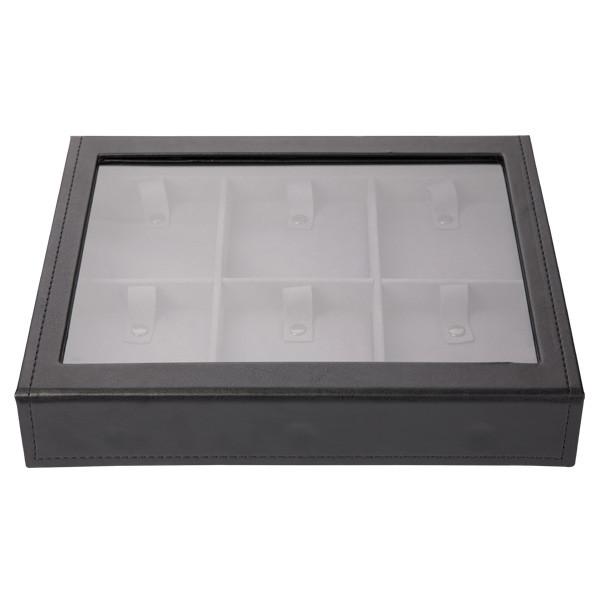 Quality Luxury Jewelry Display Box Many Inserts With Mirror Custom Logo Easy To Use for sale