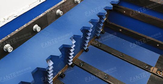 High Torque Single Shaft Shredder Perfect for Dense Plastics Nets and Logs