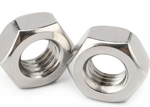 China M3 M4  Stainless steel Hexagon Nuts SS304 SS316 A2 A4-80 Hex bolt with hex nuts Metal Nut on sale