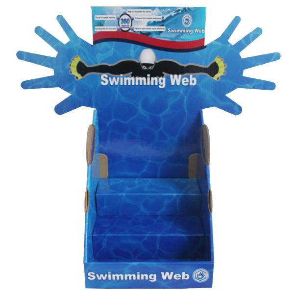 Quality Fancy Corrugated Counter Displays , Cardboard Product Display Stands for sale