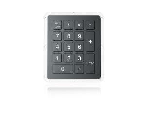 China 17 Keys Waterproof Industrial Keypad Durable Numeric Keypad With Backlight on sale