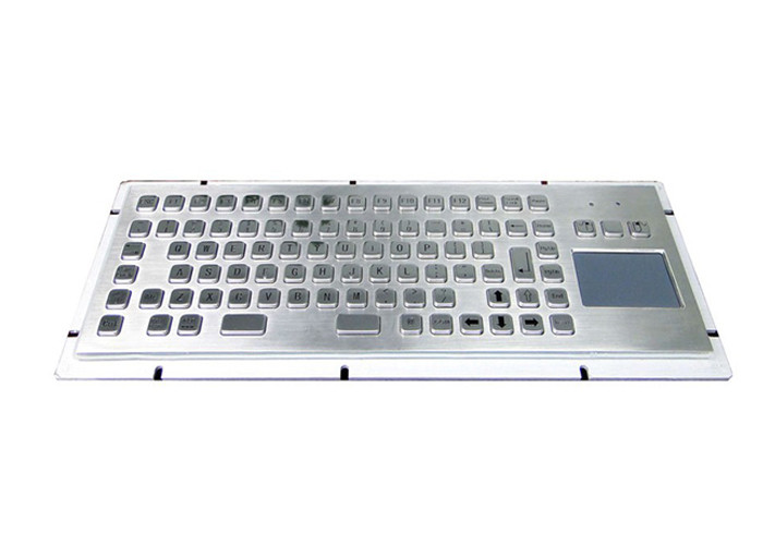 Wholesale Function Keys SS Industrial Keyboard With Trackball Rear Mounting 20mA from china suppliers