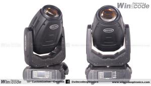 China 3 Phase Motor Disco DJ Beam Moving Head Light With Flight Case Brackets Safety Rope on sale