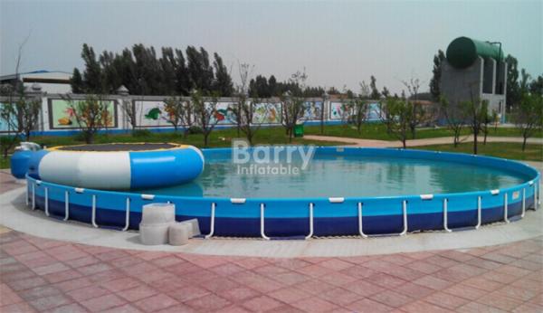 Quality Custom Round Mobile Container Portable Water Pool 20m Diameter for sale