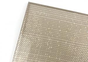 China Copper Glass Laminated Wire Mesh Metal Fabric For Art Glass on sale