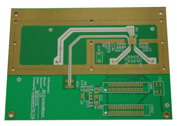 Quality Printed Prototype Circuit Boards 2 Layer PCB Rogers Radio Frequency for sale