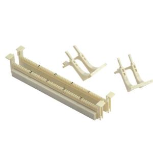 50 Pair 110 Block Patch Panel , Wall Mounted 110 Wiring Block With Legs